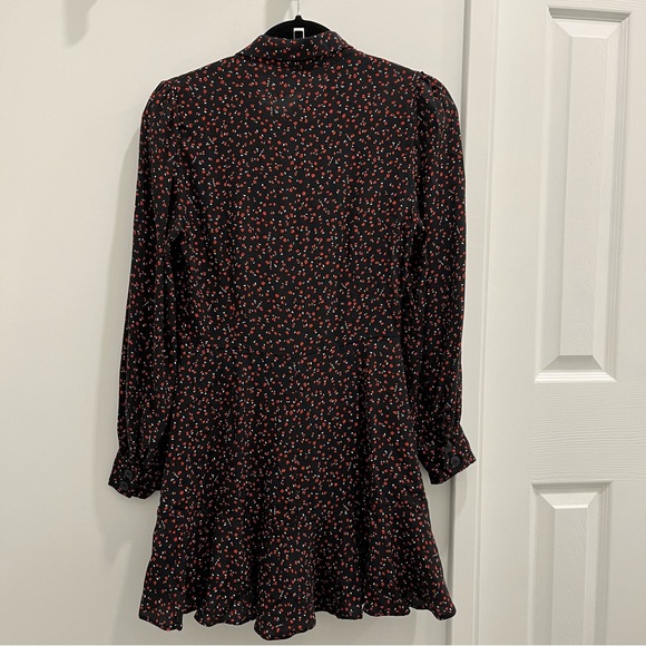 Zara black ditsy print romper - Picture 6 of 6